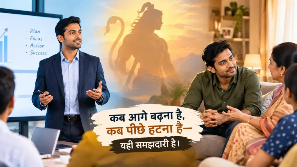 हनुमान जी से सीखें Adaptability और बदलाव का मंत्र आधुनिक जीवन में परिस्थिति के अनुसार व्यवहार बदलने और Adaptability की सीख